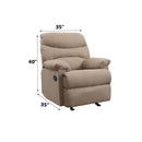 Acme Furniture Arcadia 00627 Motion Recliner IMAGE 10