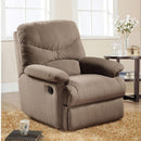 Acme Furniture Arcadia Fabric Recliner with Wall Recline 00627 IMAGE 1