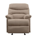 Acme Furniture Arcadia Fabric Recliner with Wall Recline 00627 IMAGE 3