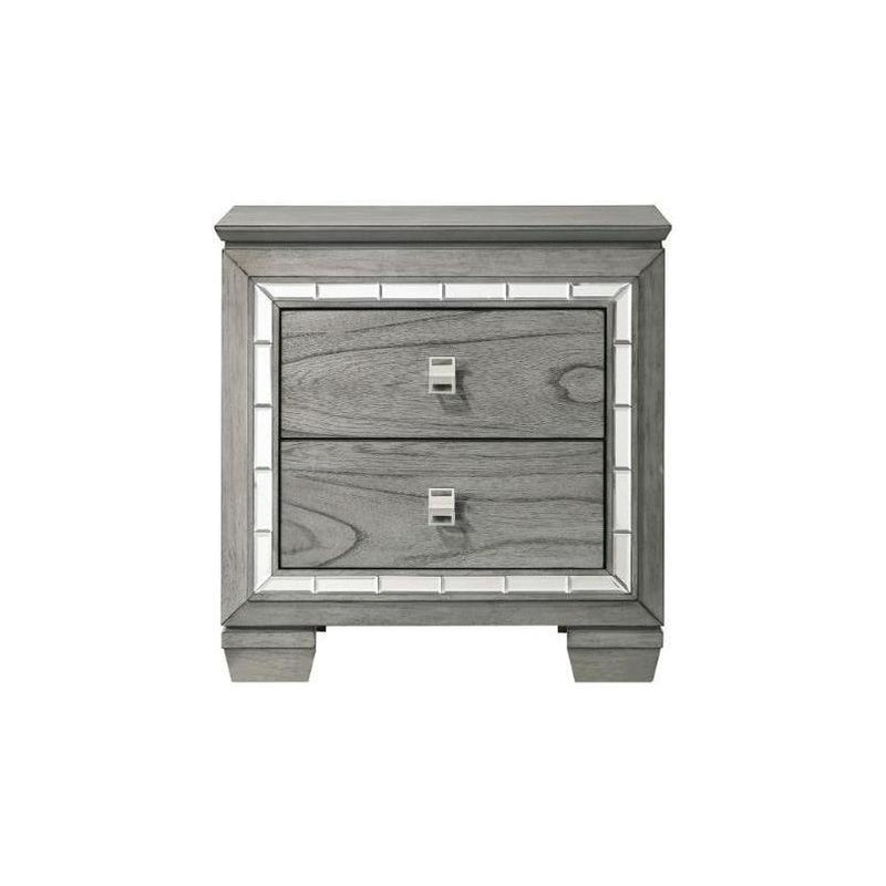 Acme Furniture Antares 2-Drawer Nightstand 21823 IMAGE 1