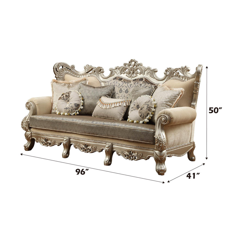 Acme Furniture Ranita 51040 Sofa with 7 Pillows IMAGE 6