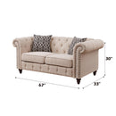 Acme Furniture Aurelia 52421 Loveseat with 2 Pillows IMAGE 4