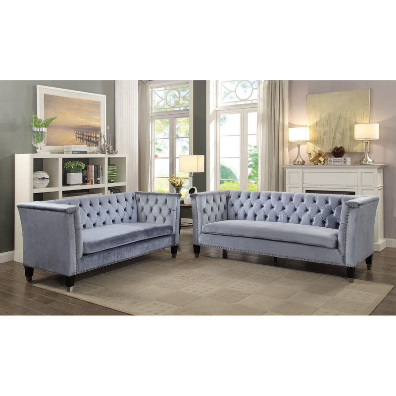 Acme Furniture Honor Stationary Fabric Sofa 52785 IMAGE 2