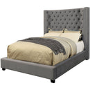  Furniture of America Mirabelle California King Upholstered Panel Bed CM7679GY-CK-VN IMAGE 1