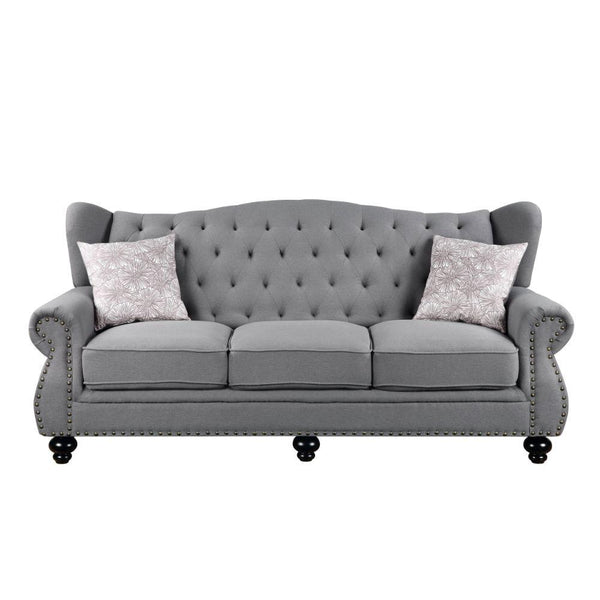 Acme Furniture Hannes 53280 Sofa with 2 Pillows