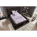  Furniture of America Davida King Upholstered Platform Bed with Storage CM7897BK-EK-BED IMAGE 4