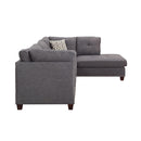 Acme Furniture Laurissa Fabric 3 pc Sectional 54385 IMAGE 3