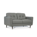 Acme Furniture Radwan Stationary Leather Loveseat 54961 IMAGE 2