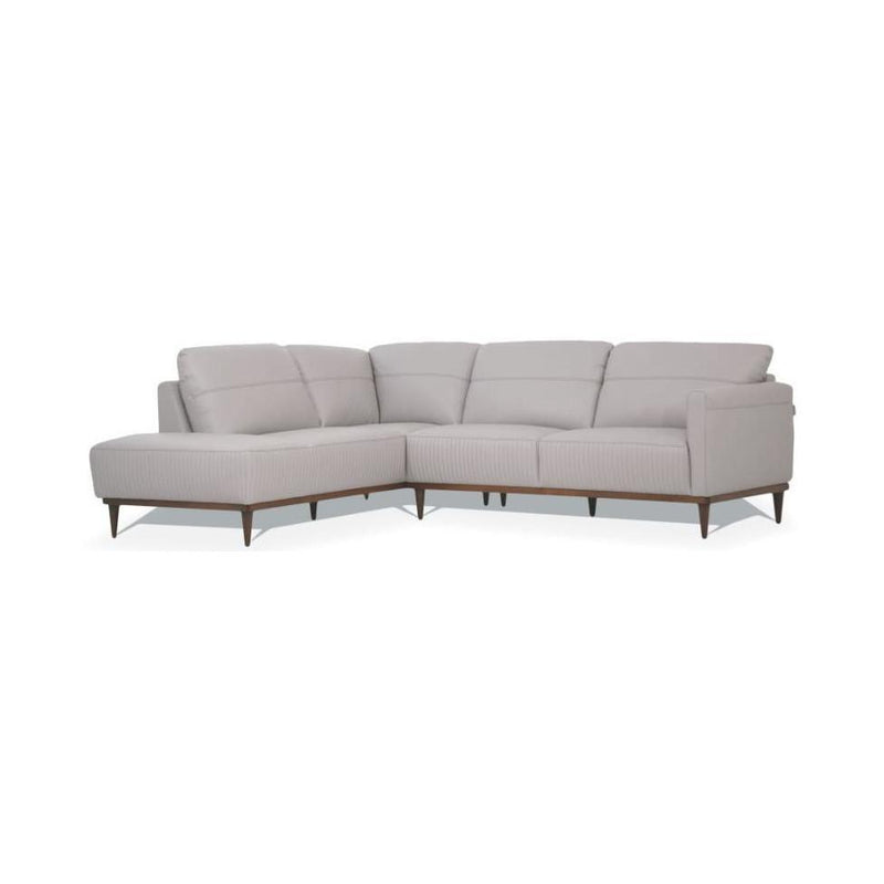 Acme Furniture Tampa Leather 2 pc Sectional 54990 IMAGE 2