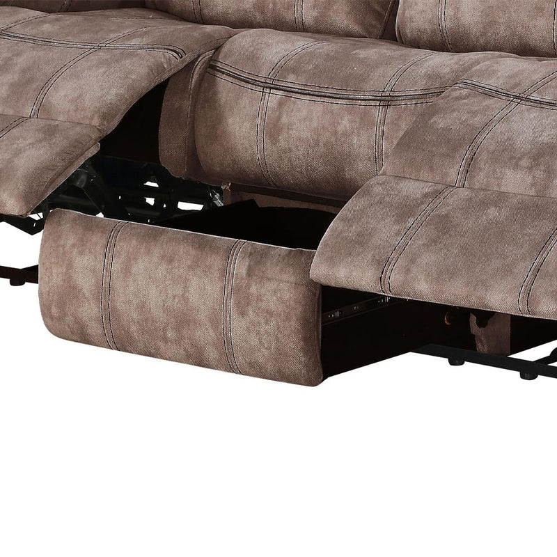 Acme Furniture Zubaida 55020 Motion Sofa & Console with USB IMAGE 8