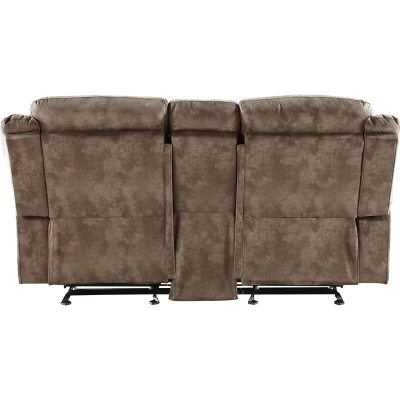 Acme Furniture Zubaida Reclining Fabric Loveseat with Console 55021 IMAGE 2