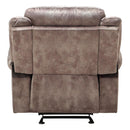 Acme Furniture Zubaida Glider Fabric Recliner 55022 IMAGE 5