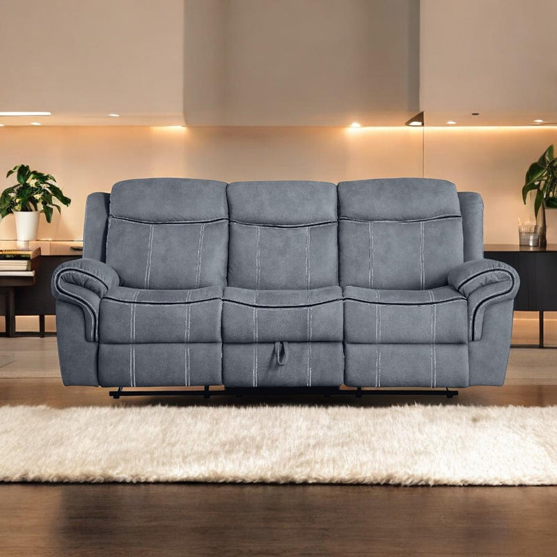 Acme Furniture Zubaida 55025 Motion Sofa & Console with USB IMAGE 9