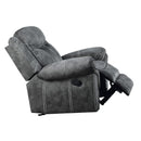 Acme Furniture Zubaida Glider Fabric Recliner 55027 IMAGE 2
