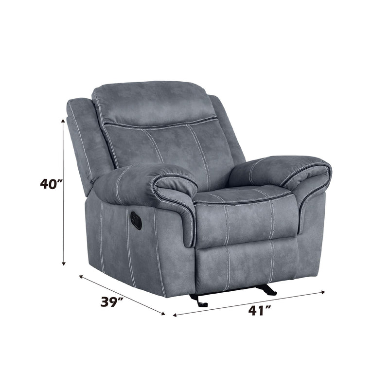 Acme Furniture Zubaida 55027 Motion Glider Recliner IMAGE 8