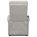 Coaster Furniture Fabric Lift Chair with Heat and Massage 609407P IMAGE 8