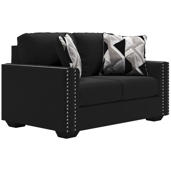 Signature Design by Ashley Gleston Stationary Fabric Loveseat 1220635 IMAGE 1