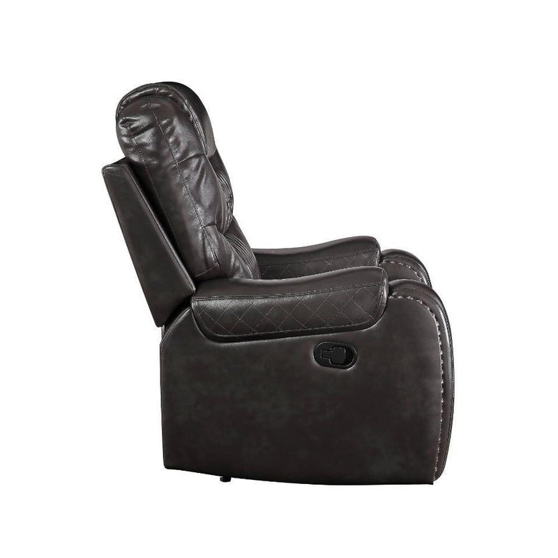 Acme Furniture Braylon Polyurethane Recliner 55412 IMAGE 5