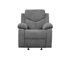 Acme Furniture Kalen Glider Fabric Recliner 55442 IMAGE 8