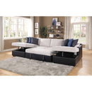 Acme Furniture Merill Fabric Sleeper Sectional 56015 IMAGE 7