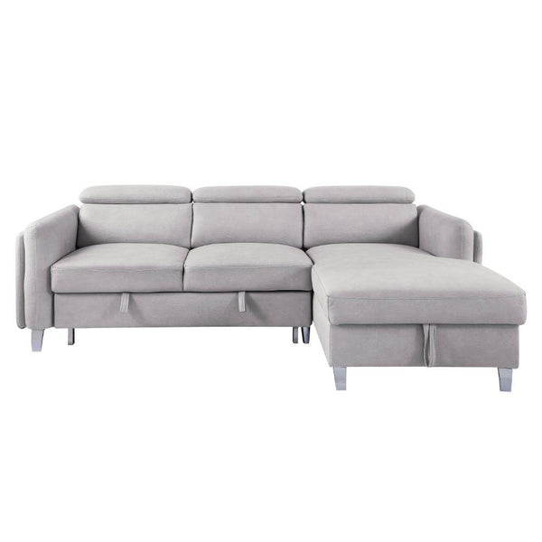 Acme Furniture Reyes Fabric Sleeper Sectional 56040 IMAGE 1