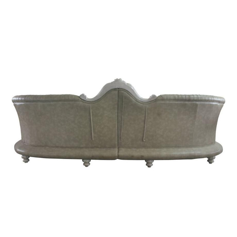 Acme Furniture Dresden Stationary Polyurethane Sofa 58170 IMAGE 3