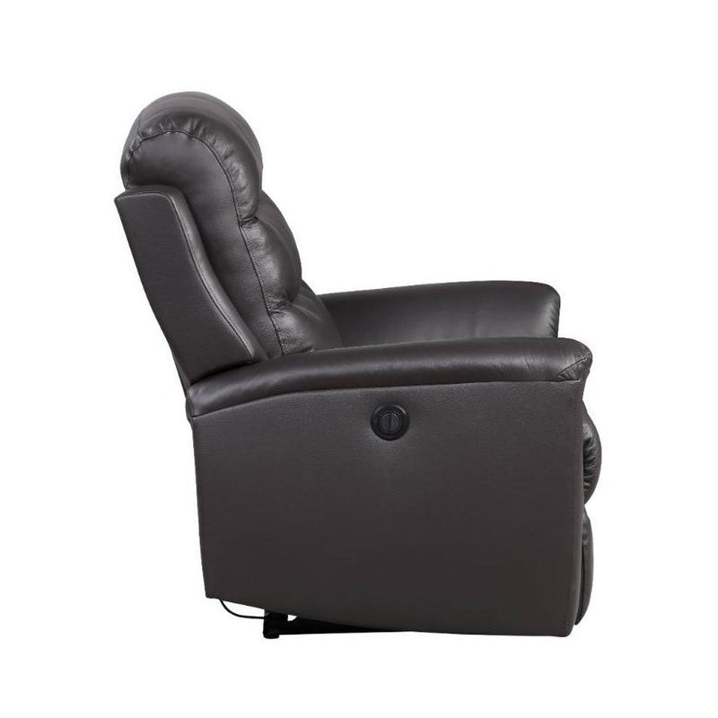 Acme Furniture Ava Power Leather Recliner 59693 IMAGE 5