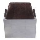 Acme Furniture Brancaster Stationary Leather Accent Chair 59715 IMAGE 5