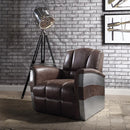 Acme Furniture Brancaster Stationary Leather Accent Chair 59716 IMAGE 1