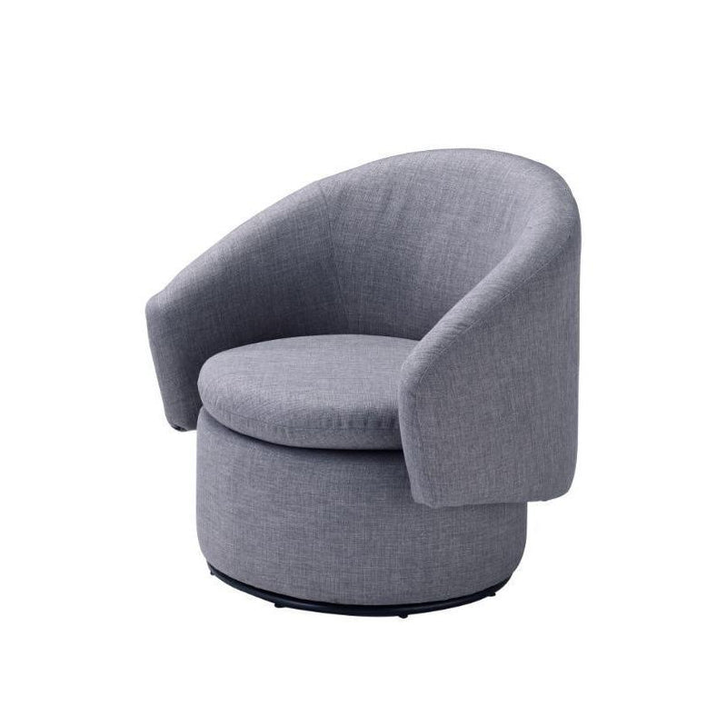 Acme Furniture Joyner Swivel Fabric Accent Chair 59845 IMAGE 2