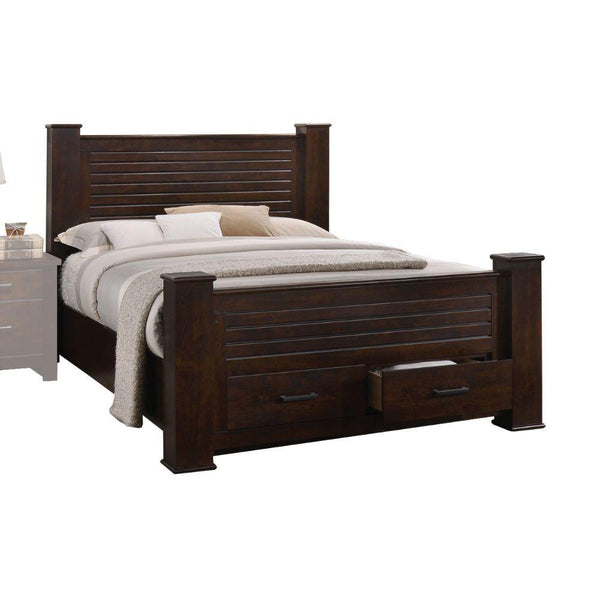 Acme Furniture Panang King Poster Bed with Storage 23367EK IMAGE 1