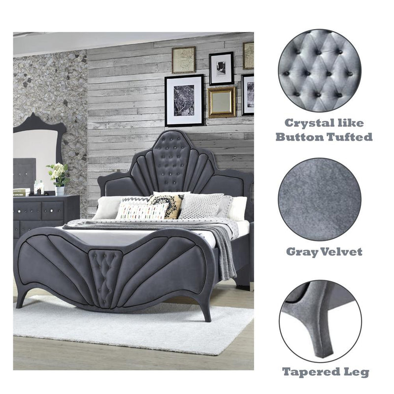 Acme Furniture Dante 24230Q Queen Bed IMAGE 4