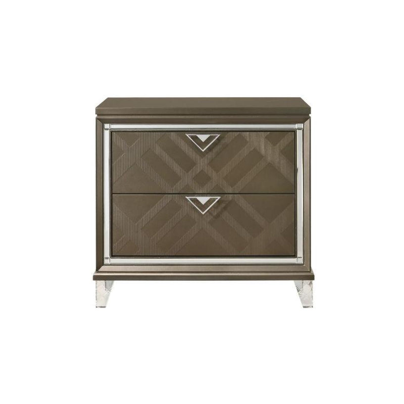 Acme Furniture Skylar 2-Drawer Nightstand 25323 IMAGE 1