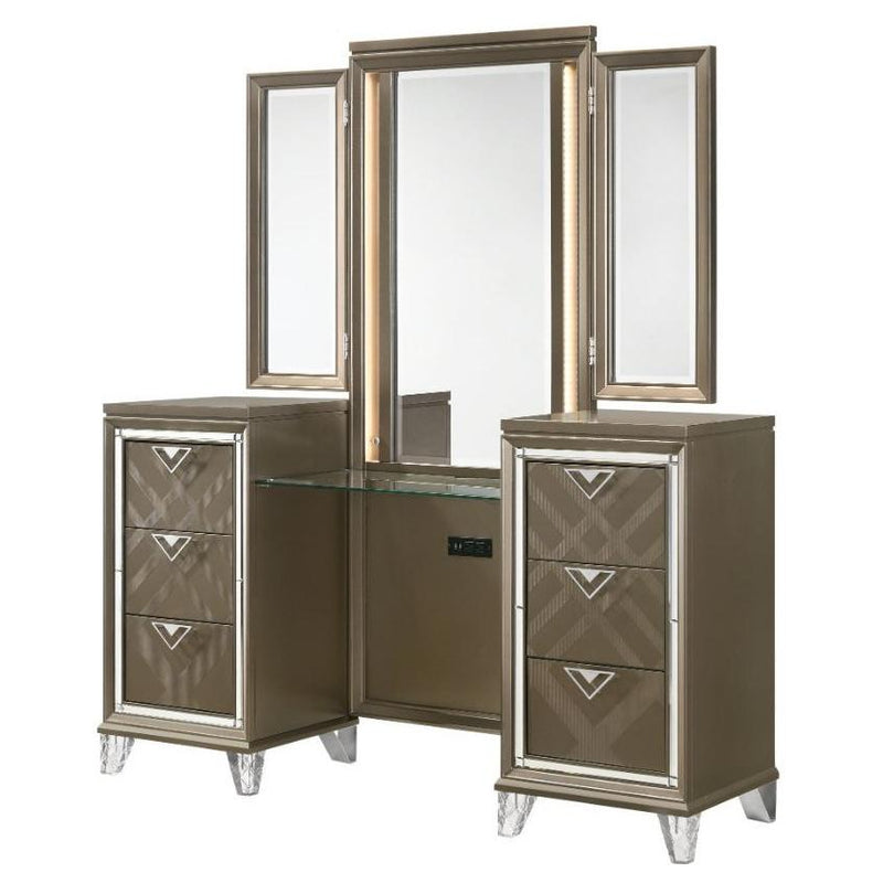 Acme Furniture Skylar 6-Drawer Vanity Set 25327 IMAGE 2