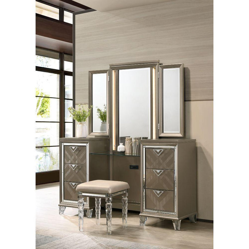 Acme Furniture Skylar 6-Drawer Vanity Set 25327 IMAGE 5