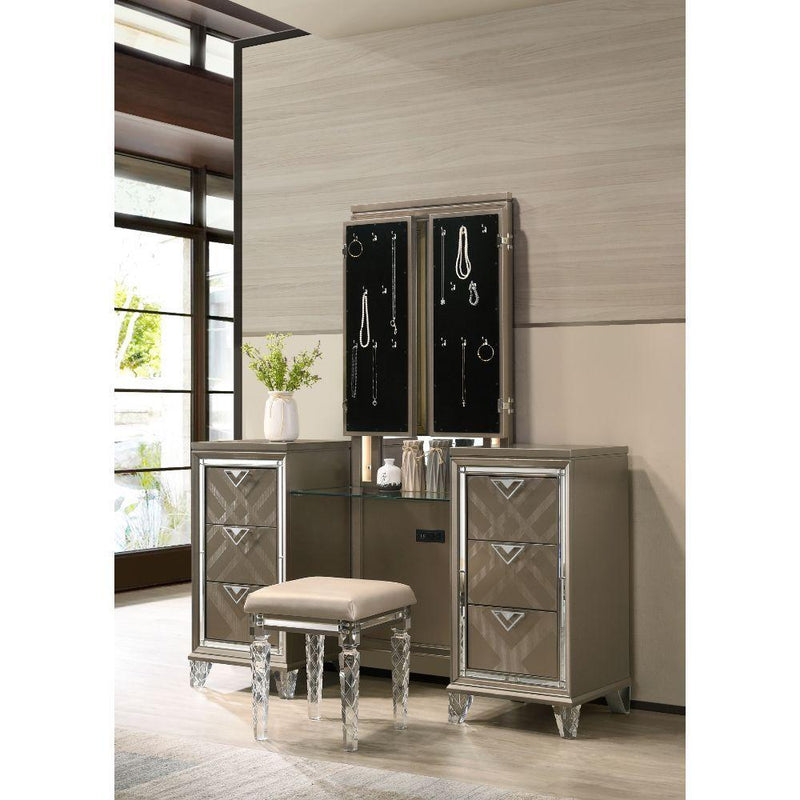 Acme Furniture Skylar Vanity Seating 25330 IMAGE 3