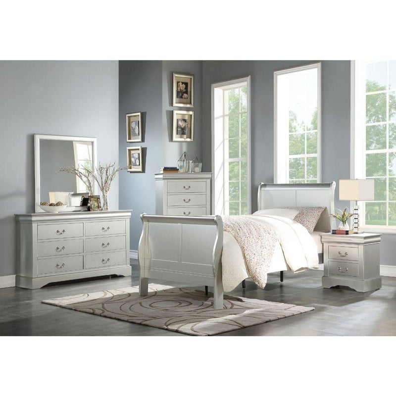 Acme Furniture Louis Philippe III Twin Sleigh Bed 26710T IMAGE 3