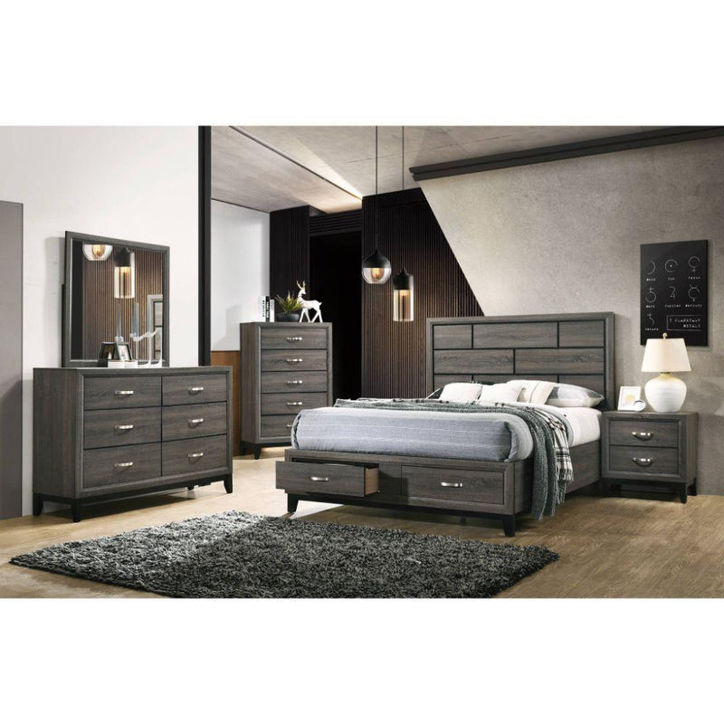 Acme Furniture Valdemar King Panel Bed 27057EK IMAGE 4