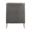  Elements International Hopkins UHK526102E Accent Chair - Charcoal/White Wash IMAGE 4