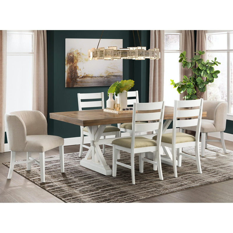  Elements International Park Creek DPK100RKDTB Dining Table IMAGE 2