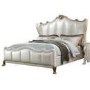 Acme Furniture Dresden II Queen Upholstered Panel Bed 27820Q IMAGE 3