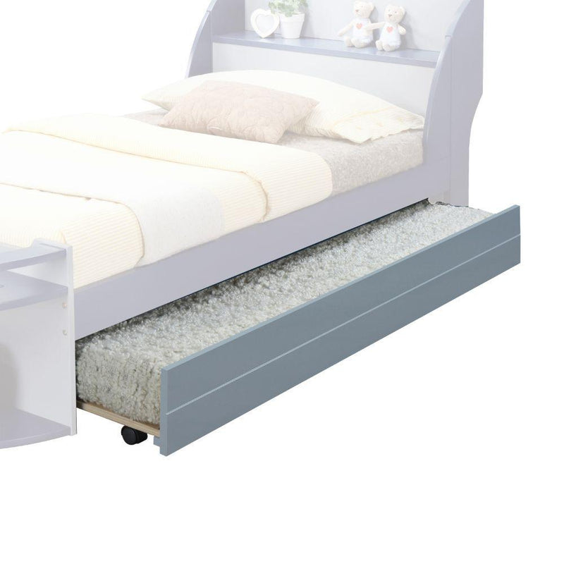 Acme Furniture Neptune II 30620T Twin Bed with Trundle - Gray & Navy IMAGE 8