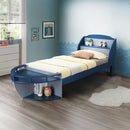 Acme Furniture Neptune II 30620T Twin Bed - Gray & Navy IMAGE 1