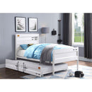 Acme Furniture Cargo 35900T Twin Bed - White IMAGE 2