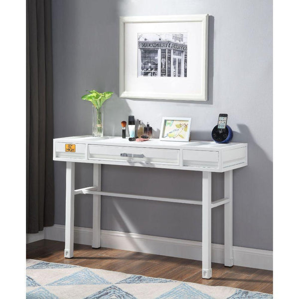 Acme Furniture Cargo 35909 Vanity Desk - White IMAGE 1