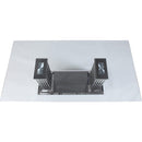 Acme Furniture Cyrene Dining Table with Glass Top and Pedestal Base 62075 IMAGE 4