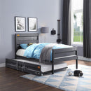 Acme Furniture Cargo 35915F Full Bed - Gunmetal IMAGE 6