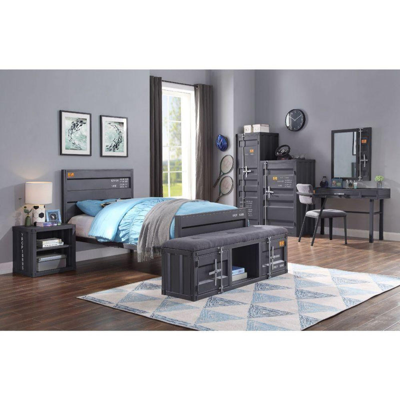 Acme Furniture Cargo 35920T Twin Bed - Gunmetal IMAGE 6