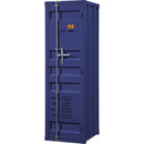 Acme Furniture Cargo 35941 Wardrobe (Single Door) - Blue IMAGE 2