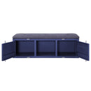Acme Furniture Cargo 35942 Storage Bench - Blue IMAGE 5